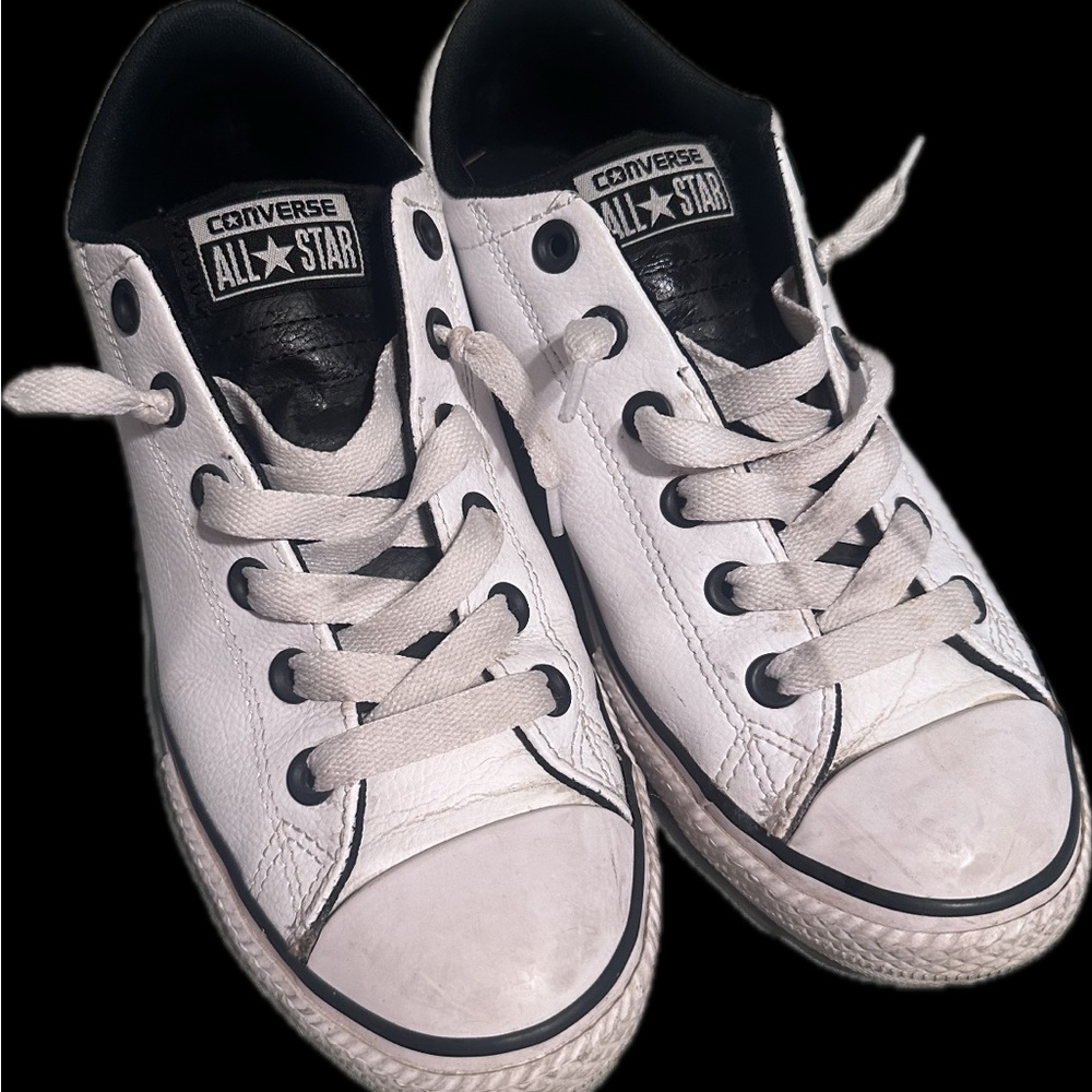 Converse Kids White Sneakers